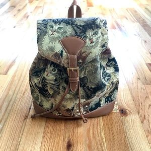 Cat Tapestry Backpack